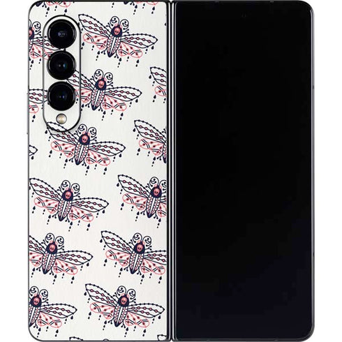 Cat Coq Blush Moth Galaxy Z Fold4 5G Skin